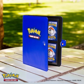 Premium 4 kišenų mėlynas segtuvas Pokémon Ultra Pro